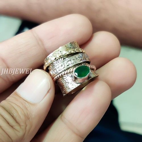 Bague toupie méditation en - bague,