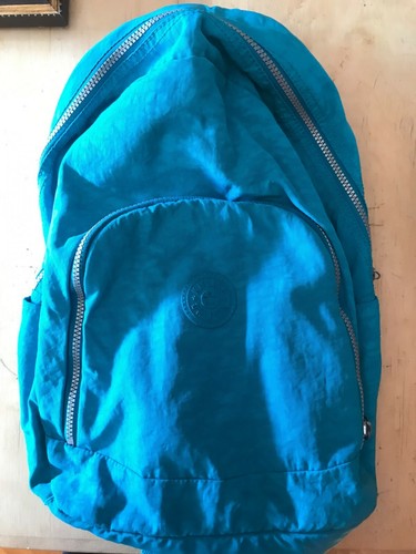 Zaino kipling azzurro usato - usato, in