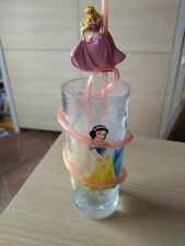 Verre Disneyland avec cendrillon,reine des neiges, blanche neige, raiponce 