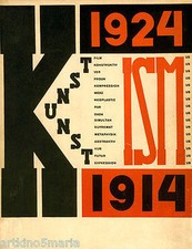 EL LISSITZKY LES ISMS DE L'ART IMPRIMÉ GICLEE SUR TOILE FINE