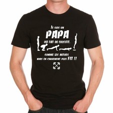 T-shirt Homme "PAPA CROSSFIT"