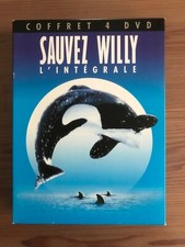 SAUVEZ WILLY L’INTEGRALE - coffret DVD 4 Films comme NEUF