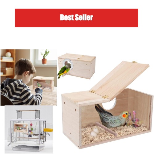 Nichoir pour oiseaux bois - nichoir, en