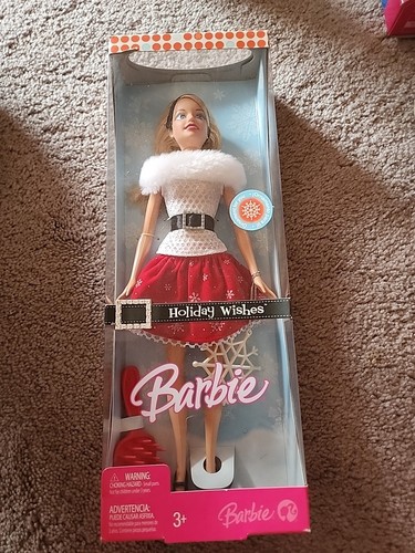 2007 barbie holiday - barbie, wishes