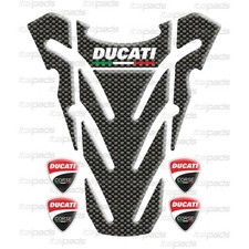 Protège-réservoir "Top Wings" carbon look2  pour  DUCATI Monster