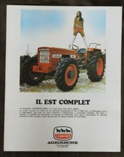 prospectus brochure affichette tracteur Carraro 6000 tractor traktor prospekt