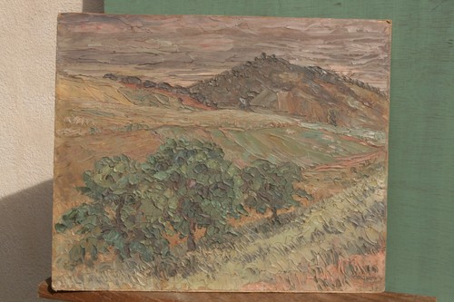 Tableau peinture couteau - peinture,