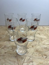 Lot De 6 Ancien Verres a Bières Kronenbourg 50cl Collector