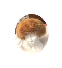 Bonnet Toque Cuir de Mouton Fourrure