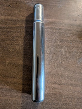 Tube tige de selle acier chromé longueur 19 cm Ø 25,4 mm