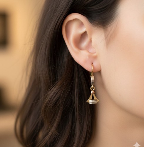Boucles oreilles pampilles - d’oreilles,