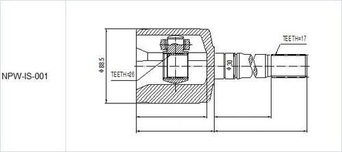 Intérieur droite isuzu - droite,