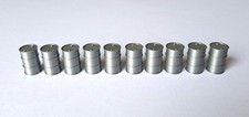 1/50 lot 10 fûts gris bidons