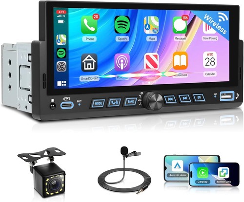 Autoradio pouces 1 din - 6,86,