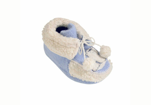 Doudou ours polaire bébé