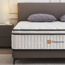 Hiepunos Matelas 90x190 cm, Épaisseur 26cm, Hybride Matelas en Mousse à mémoire