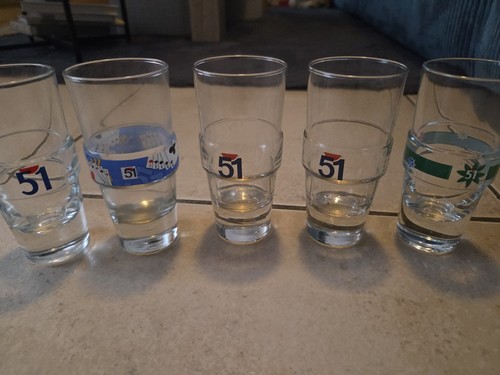 Lot verres pastis - 12,