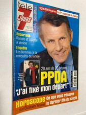 Télé 7 Jours 17/06/2000; PPDA 20 ans de 20 Heures/ 2 Be 3/ Bernard Tapie