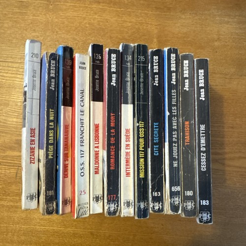 Lot livres oss 117 - lot,