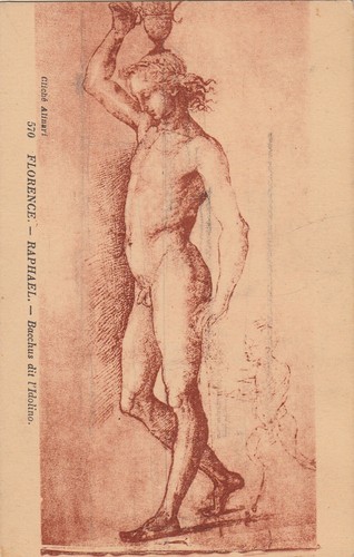 Antique postcard paintings - postcard,