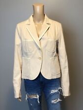NEW SEE BY CHLOE Blush Pink Cotton 2 Button Blazer Jacket SZ M