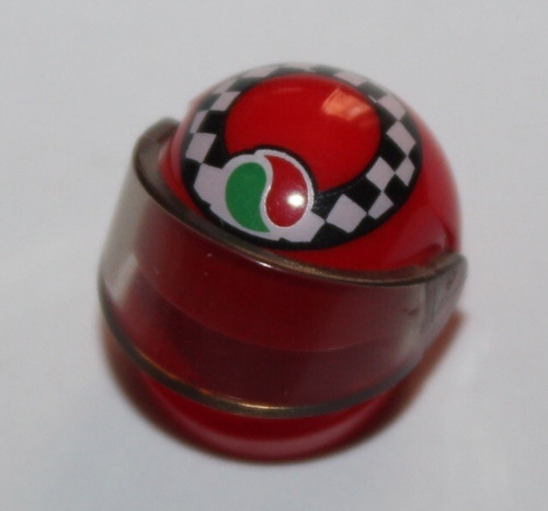 Casque rouge octan lego avec - rouge,