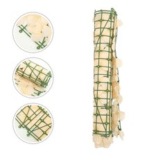  Écran de clôture décorative Décoration de clôture de haies à fleurs