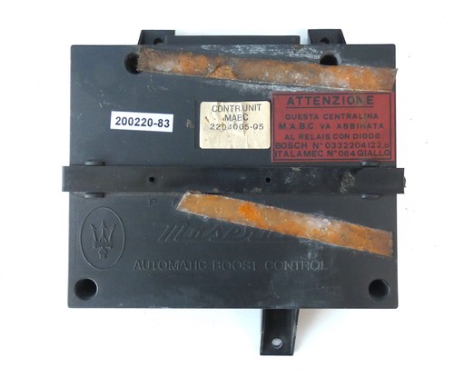 Calculateur maserati biturbo - calculateur,