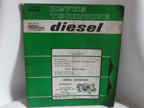 Revue technique diesel - revue, –
