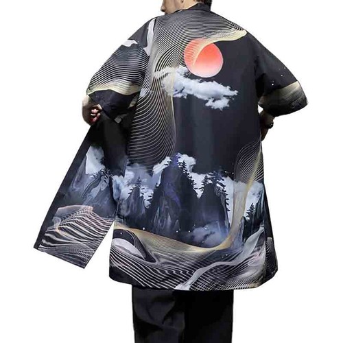 Hommes japonais kimono - kimono, long