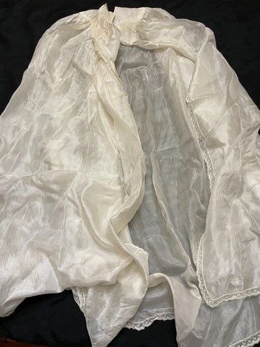Ancienne cape soie enfant - ancienne,