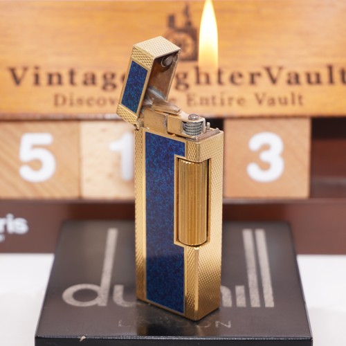 Briquet dunhill vintage bleu - dunhill,