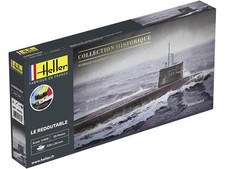 HELLER Sous-marin Le Redoutable kit complet - échelle 1/400 - HELLER 57075