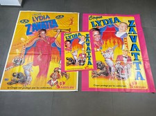 3 Grandes affiches 160x120 cm