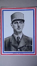 WW2.  De Gaulle - Portrait. Montage photographique. 1944