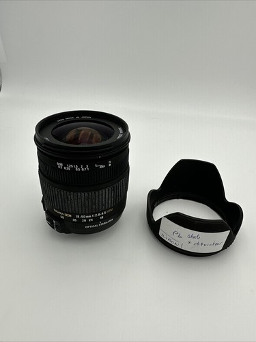 Sigma objectif mm - 18-50,