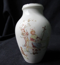 ANCIEN MOUTARDIER L A PRICE BORDEAUX ALSACE 10 cm POT à MOUTARDE 19 eme mustard