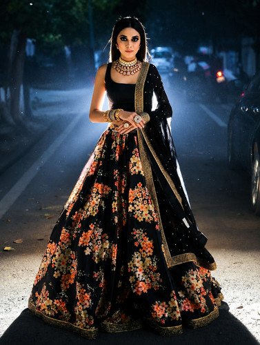 Lourd lengha indien mariage - lourd, de