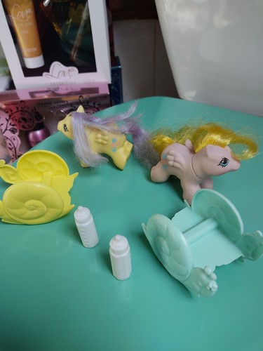 Little pony newborn twins - my,