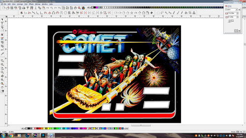 Williams comet pinball - pinball, machine