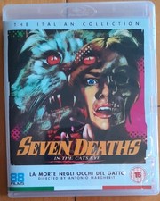 Blu Ray 88 Films Antonio MARGHERITI Seven Deaths In The Cats Eyes OOP