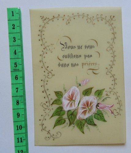 Belle image pieuse - , en