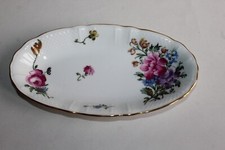 Ravier en porcelaine de Limoges, L. BERNARDAUD, décor fleur rose, n°3