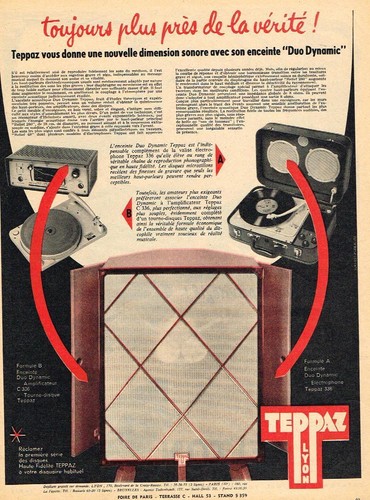 Publicite advertising 1958 - publicite,
