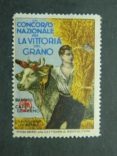 Erinnofilo 7a edizione Consorso nazionale la Vittoria del Grano 1930