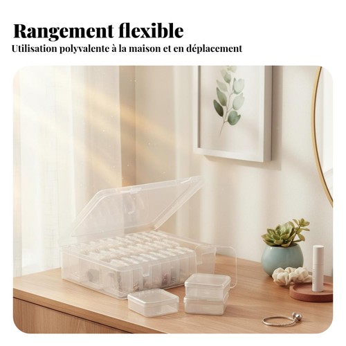 Boîte rangement pour - boîte,