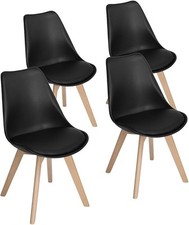 EGGREE Lot de 4 Chaise Salle à Manger Scandinaves