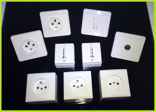 Lot prises électrique - prises,