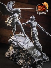 Diorama Sephiroth vs Cloud -