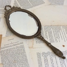 Miroir Face A Main Bronze